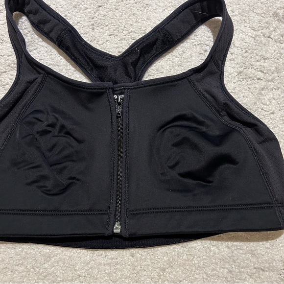 Champion Womens Front Zip Sports Bra - Picture 2 of 12